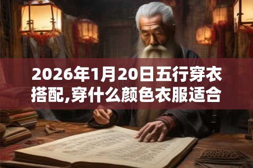 2026年1月20日五行穿衣搭配,穿什么颜色衣服适合