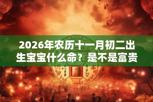 2026年农历十一月初二出生宝宝什么命？是不是富贵命呢？