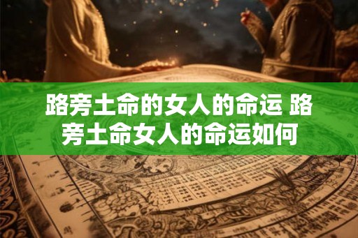 路旁土命的女人的命运 路旁土命女人的命运如何 路旁土命的女人的命运 路旁土命女人的命运如何