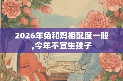 2026年兔和鸡相配度一般,今年不宜生孩子 2026年兔和鸡相配度一般,今年不宜生孩子
