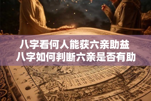 八字看何人能获六亲助益 八字如何判断六亲是否有助益