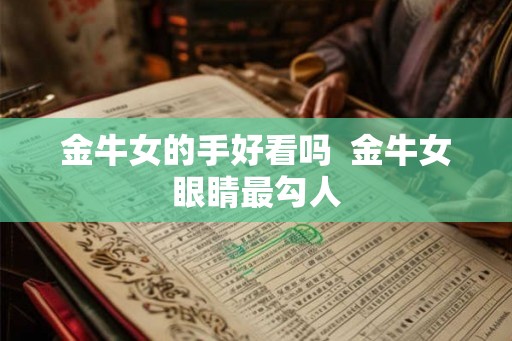 金牛女的手好看吗  金牛女眼睛最勾人