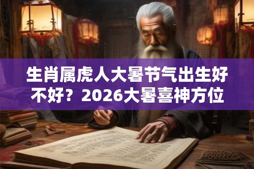 生肖属虎人大暑节气出生好不好？2026大暑喜神方位