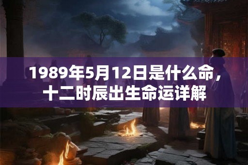 1989年5月12日是什么命,十二时辰出生命运详解 1989年5月12日是什么命,十二时辰出生命运详解