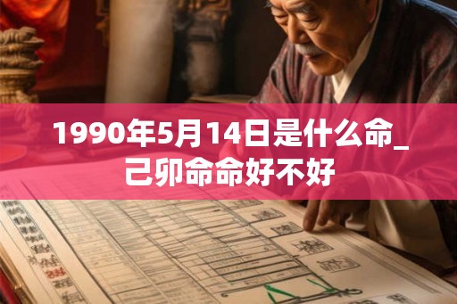 1990年5月14日是什么命_己卯命命好不好