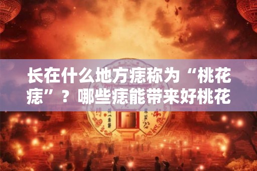 长在什么地方痣称为“桃花痣”？哪些痣能带来好桃花？