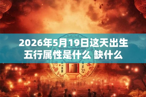 2026年5月19日这天出生五行属性是什么 缺什么