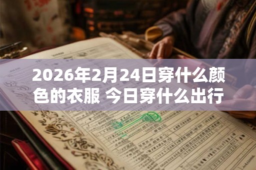 2026年2月24日穿什么颜色的衣服 今日穿什么出行顺利