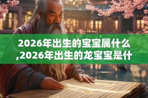 2026年出生的宝宝属什么,2026年出生的龙宝宝是什么命