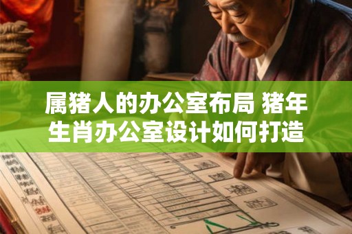 属猪人的办公室布局 猪年生肖办公室设计如何打造