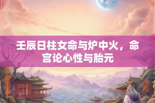 壬辰日柱女命与炉中火,命宫论心性与胎元 壬辰日柱女命与炉中火,命宫论心性与胎元