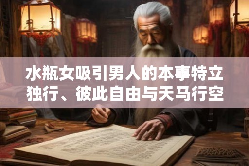 水瓶女吸引男人的本事特立独行、彼此自由与天马行空