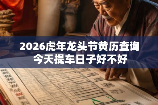 2026虎年龙头节黄历查询 今天提车日子好不好 2026虎年龙头节黄历查询 今天提车日子好不好