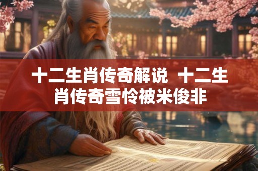 十二生肖传奇解说  十二生肖传奇雪怜被米俊非