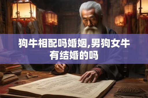 狗牛相配吗婚姻,男狗女牛有结婚的吗