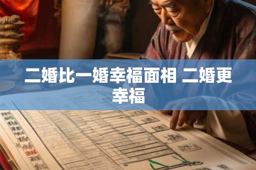 二婚比一婚幸福面相 二婚更幸福