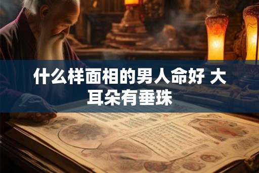什么样面相的男人命好 大耳朵有垂珠 什么样面相的男人命好 大耳朵有垂珠