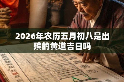 2026年农历五月初八是出殡的黄道吉日吗 2026年农历五月初八是出殡的黄道吉日吗