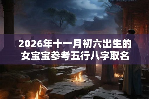 2026年十一月初六出生的女宝宝参考五行八字取名