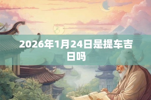 2026年1月24日是提车吉日吗