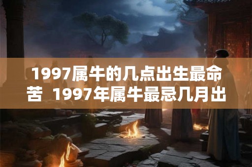 1997属牛的几点出生最命苦  1997年属牛最忌几月出生