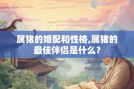 属猪的婚配和性格,属猪的最佳伴侣是什么？