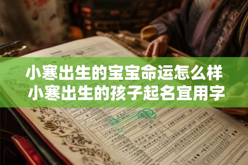 小寒出生的宝宝命运怎么样 小寒出生的孩子起名宜用字