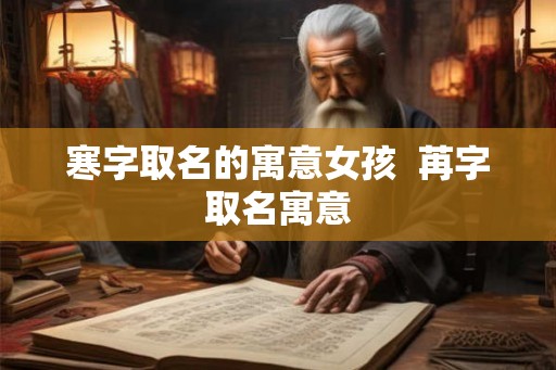 寒字取名的寓意女孩 苒字取名寓意 寒字取名的寓意女孩 苒字取名寓意