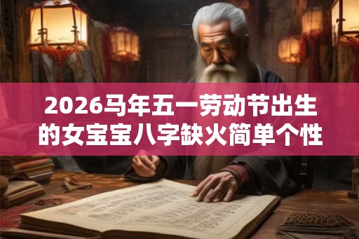 2026马年五一劳动节出生的女宝宝八字缺火简单个性的名字集锦