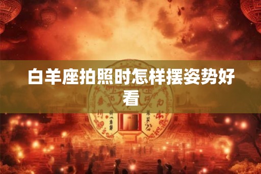 白羊座拍照时怎样摆姿势好看