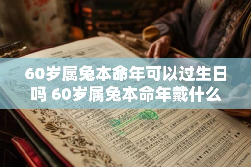 60岁属兔本命年可以过生日吗 60岁属兔本命年戴什么好 60岁属兔本命年可以过生日吗 60岁属兔本命年戴什么好