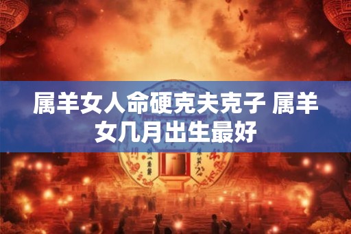 属羊女人命硬克夫克子 属羊女几月出生最好