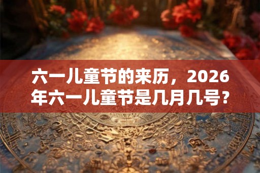 六一儿童节的来历，2026年六一儿童节是几月几号？