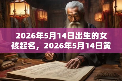 2026年5月14日出生的女孩起名，2026年5月14日黄历好吗？