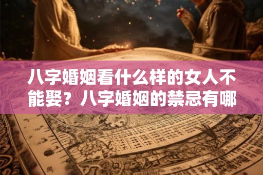 八字婚姻看什么样的女人不能娶？八字婚姻的禁忌有哪些？