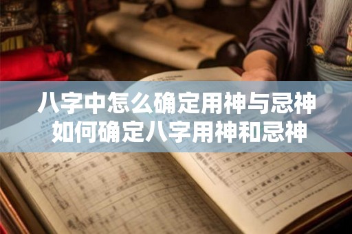 八字中怎么确定用神与忌神 如何确定八字用神和忌神