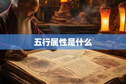 五行属性是什么
