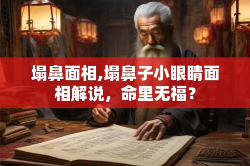 塌鼻面相,塌鼻子小眼睛面相解说,命里无福? 塌鼻面相,塌鼻子小眼睛面相解说,命里无福?