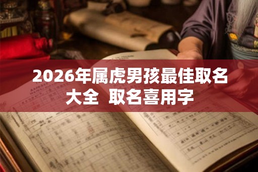 2026年属虎男孩最佳取名大全 取名喜用字 2026年属虎男孩最佳取名大全 取名喜用字