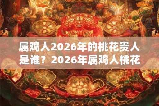 属鸡人2026年的桃花贵人是谁?2026年属鸡人桃花方位 属鸡人2026年的桃花贵人是谁?2026年属鸡人桃花方位