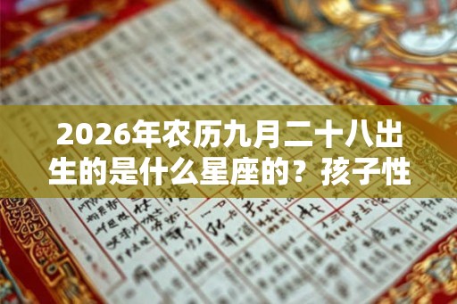 2026年农历九月二十八出生的是什么星座的？孩子性格好吗？
