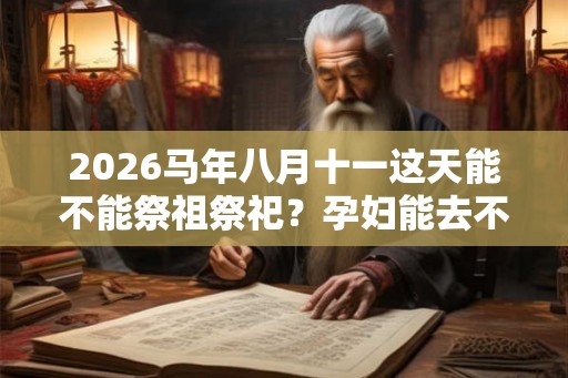 2026马年八月十一这天能不能祭祖祭祀?孕妇能去不 2026马年八月十一这天能不能祭祖祭祀?孕妇能去不