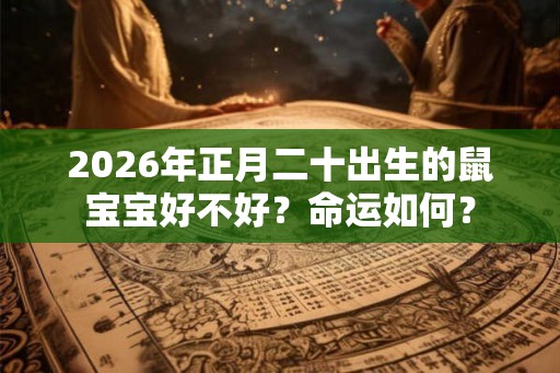 2026年正月二十出生的鼠宝宝好不好？命运如何？