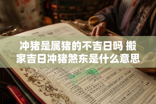 冲猪是属猪的不吉日吗 搬家吉日冲猪煞东是什么意思 冲猪是属猪的不吉日吗 搬家吉日冲猪煞东是什么意思