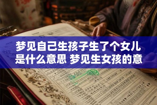 梦见自己生孩子生了个女儿是什么意思 梦见生女孩的意思