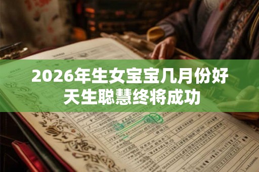 2026年生女宝宝几月份好 天生聪慧终将成功 2026年生女宝宝几月份好 天生聪慧终将成功