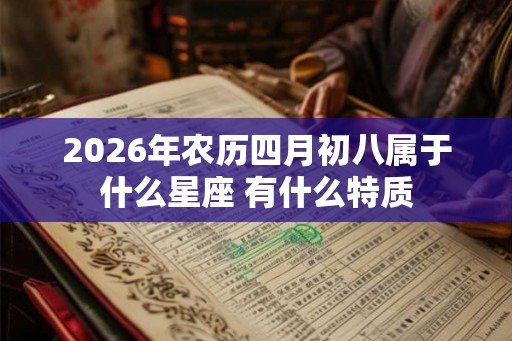 2026年农历四月初八属于什么星座 有什么特质 2026年农历四月初八属于什么星座 有什么特质