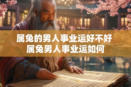 属兔的男人事业运好不好 属兔男人事业运如何 属兔的男人事业运好不好 属兔男人事业运如何