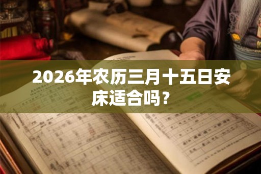 2026年农历三月十五日安床适合吗? 2026年农历三月十五日安床适合吗?