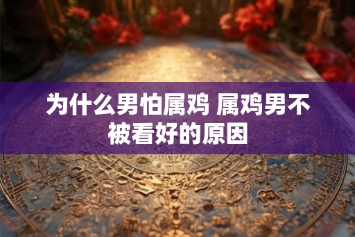 为什么男怕属鸡 属鸡男不被看好的原因 为什么男怕属鸡 属鸡男不被看好的原因